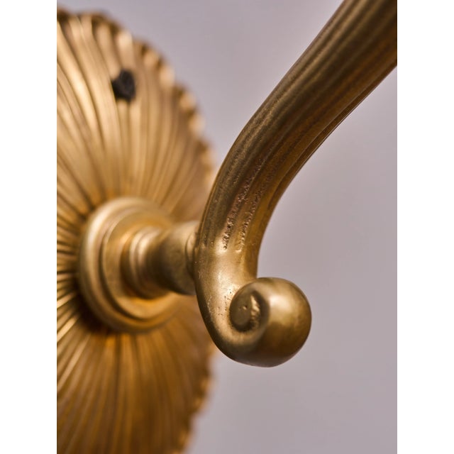 Classic Wall Lamps in Brass, Set of 2 For Sale - Image 10 of 11