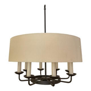Chaddock Clarke Eight Light Chandelier For Sale