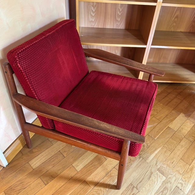 Brown Mid-Century Modern Teak Seating Group by Arne Vodder for Glostrup, 1960s, Set of 3 For Sale - Image 8 of 18