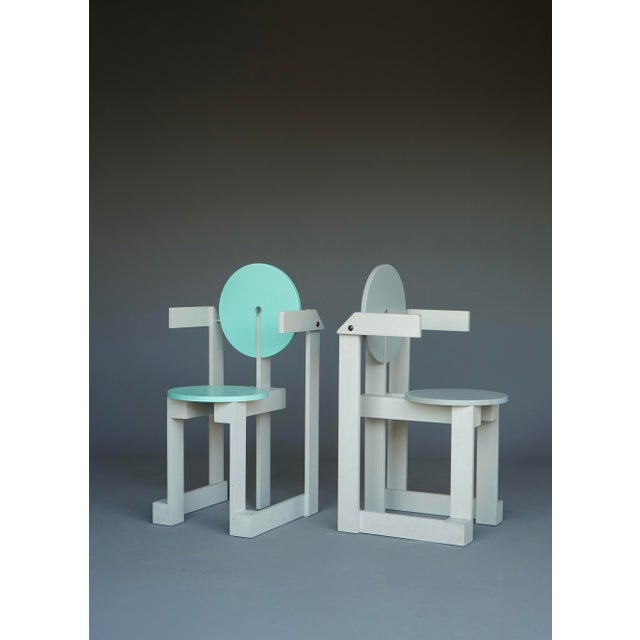 1970s Vintage Dining Chairs by Henk Lampe, 1979, Set of 2 For Sale - Image 5 of 18