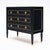 Classic Louis XVI Chest of Drawers, Ebonized Mahogany, French, 1920s For Sale - Image 4 of 9
