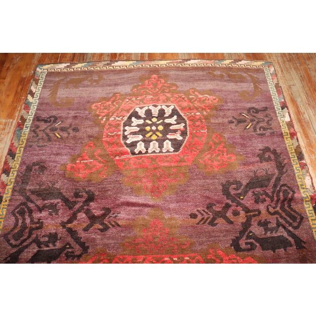 Vintage Zabihi Collection Turkish Gallery Runner - 6'6" x 12'7" For Sale - Image 4 of 10