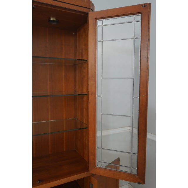 Stickley Stickley 21st Century Collection Cherry China Cabinet For Sale - Image 4 of 18