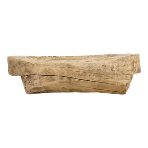 Massive Antique Bleached Wood Trough Planter