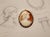 Antique Victorian Shell Cameo Brooch Pendant, Helmeted Classical Figure, 10k For Sale - Image 10 of 10