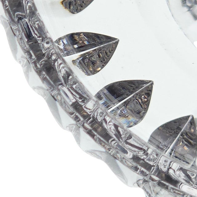 Marquis by Waterford Sheridan Footed Cut Crystal Bowl 5.5" For Sale In San Francisco - Image 6 of 12