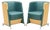Vintage Armchairs by Börge Lindau & Bo Lindekrantz for Lammhults, 1980s, Set of 2 For Sale