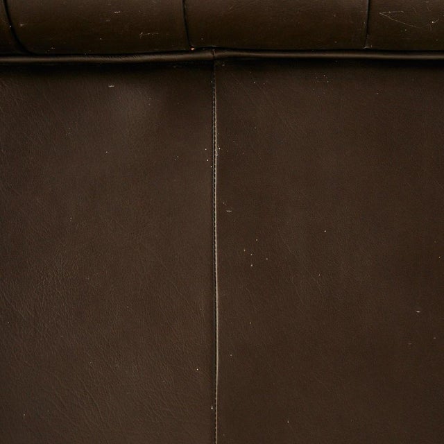 Chesterfield Leather Sofa Set, 1970s, Set of 3 For Sale - Image 9 of 18