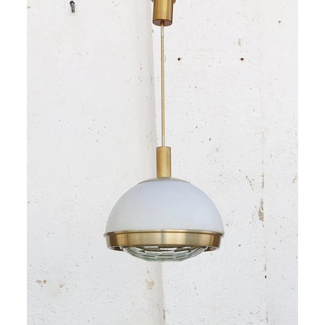Italian Pendant Lamp by Pia Giudetti Crippa for Lumi, 1964 For Sale - Image 10 of 10