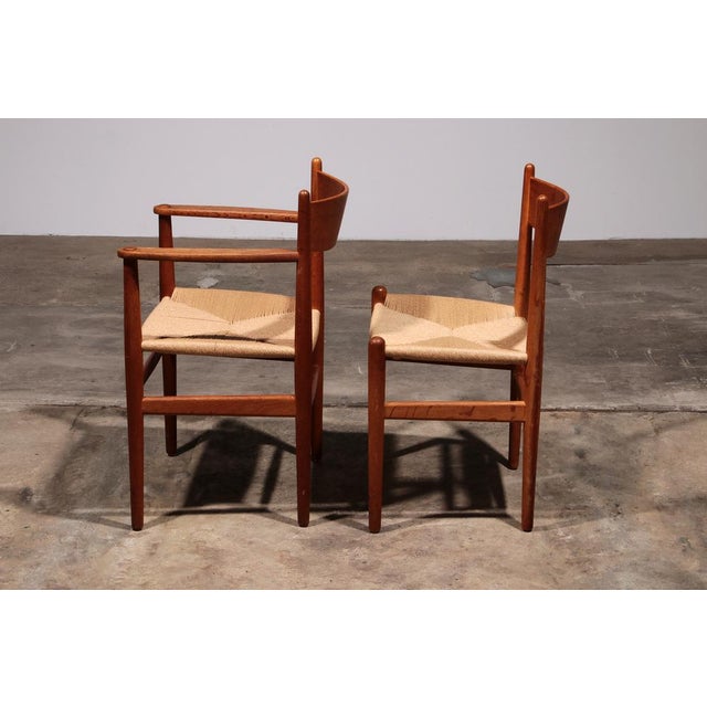 Dining Chairs by Hans Wegner for Carl Hansen & Søn, Denmark, 1960s, Set of 4 For Sale - Image 14 of 18