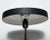 Classic Louis Christiaan Kalff for Philips Deep Green Table Lamp, Low Round Table, 1950's. Featuring round dark forest...