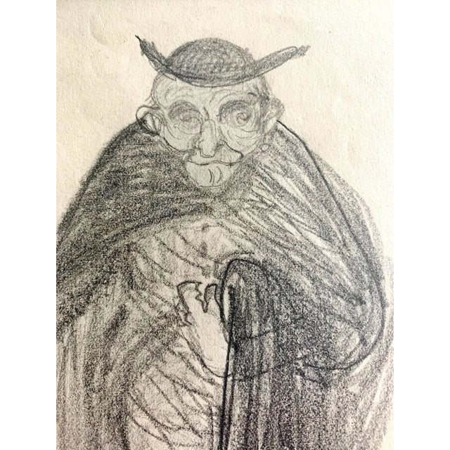 Framed Figurative Drawing by Robert Henri Ashcan School For Sale - Image 4 of 10