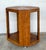 Wood Vintage Cross Hatched Pretzel Rattan Bar Cart For Sale - Image 7 of 12