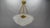 French Art Deco White Frosted Glass and Bronze Pendant Light with Floral Motifs, 1930s For Sale - Image 17 of 18