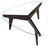 Gio Ponti Vintage Mahogany and Crystal Coffee Table by Gio Ponti, Italy, 1950s For Sale - Image 4 of 5