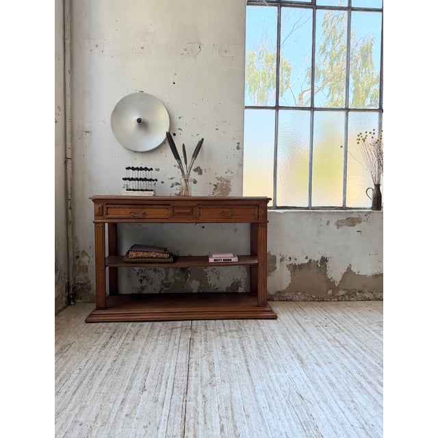 19th Century Oak Console Table For Sale - Image 4 of 18
