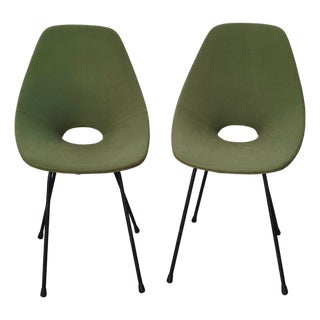 Medea Chairs by Vittorio Nobili for Fratelli Tagliabue, 1950s, Set of 2 For Sale