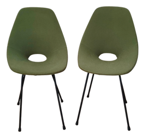 Medea Chairs by Vittorio Nobili for Fratelli Tagliabue, 1950s, Set of 2