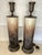 Pair of Vintage La Rochère French Cameo Glass Table Lamps Wheat Motif For Sale - Image 10 of 10