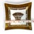 Mid-Century Modern Signed Georges Briard 22k Gold Wheat Sheaf Square Dishes - A Pair For Sale - Image 10 of 14
