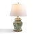 Port 68 Green Willow Ginger Jar Lamp For Sale - Image 4 of 4