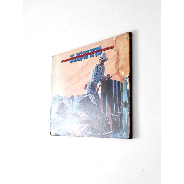 Vintage 70's Levi's Mounted Advetising Poster | Chairish