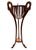 Mid-Century Modern Mahogany Jardinière Stand with Carved Swan Handles, 1950s For Sale - Image 4 of 4