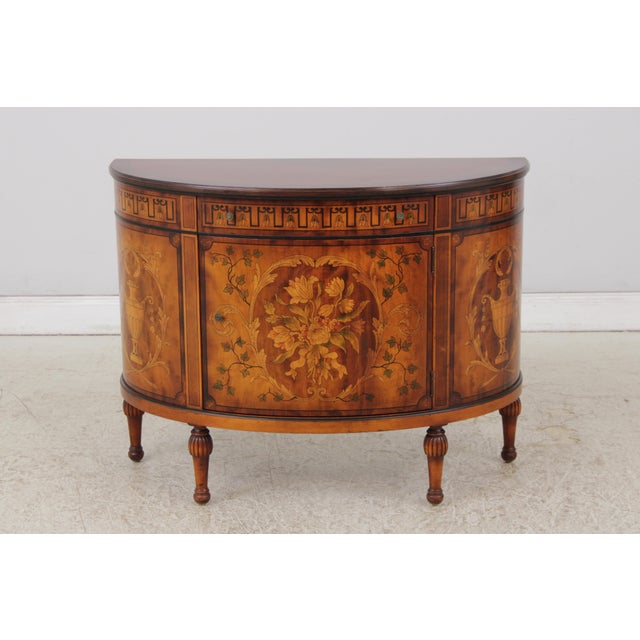 Age: C.1930s Details: Stunning Paint Decorated Details Top Has Been Professionally Refinished Nice Vintage Distressing...