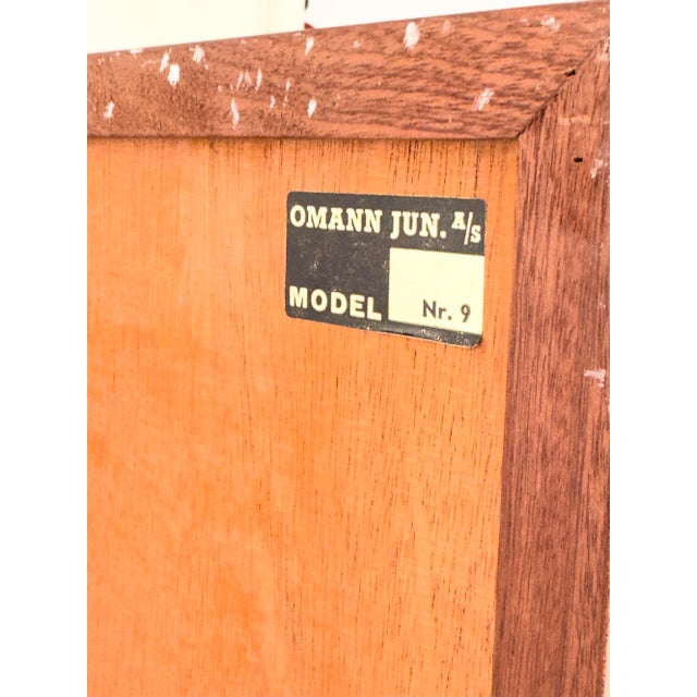 Vintage Teak Bookcase with Desk from Omann Jun, 1960s For Sale - Image 13 of 18