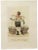 Hand-colored etching by Christoph Suhr in 1808. Belongs to the series "Der Ausruf in Hamburg dargestellt in einhundert und...