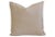 Early 21st Century Slate Gray Italian Genuine Leather Feather/Down Pillows 20" Square - a Pair For Sale - Image 5 of 7