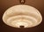 Modern Art Deco Pendant Light in Amber Marble Glass, 1930s For Sale - Image 3 of 18