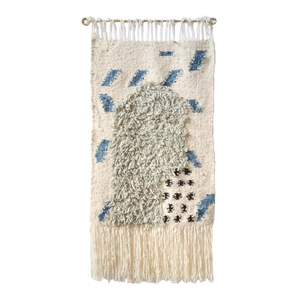 Handwoven Wool Wall Hanging
