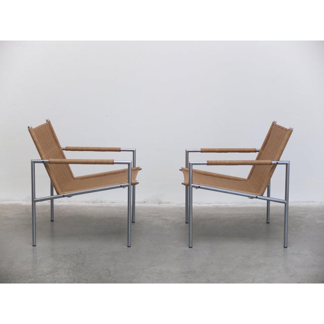 SZ01 Lounge Chairs by Martin Visser for ‘t Spectrum, 1960, Set of 2 For Sale - Image 10 of 18