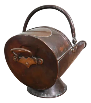 Victorian Copper Coal Scuttle, 1850