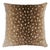 Indian Schumacher Axis Velvet 20" Pillow in Fawn For Sale - Image 3 of 3