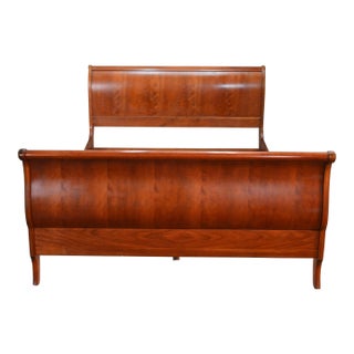 Ethan Allen Queen Sleigh Bed For Sale