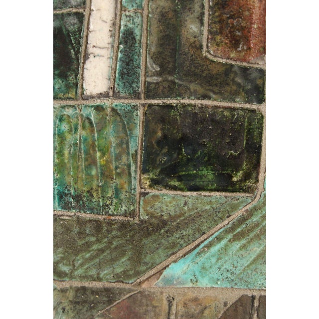 Emily Paulmier Studio Ceramic Wall Sculpture For Sale - Image 9 of 12
