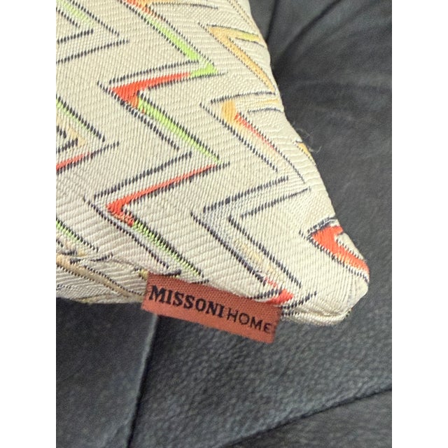 Missoni Missoni Lumbar Throw Pillow For Sale - Image 4 of 6
