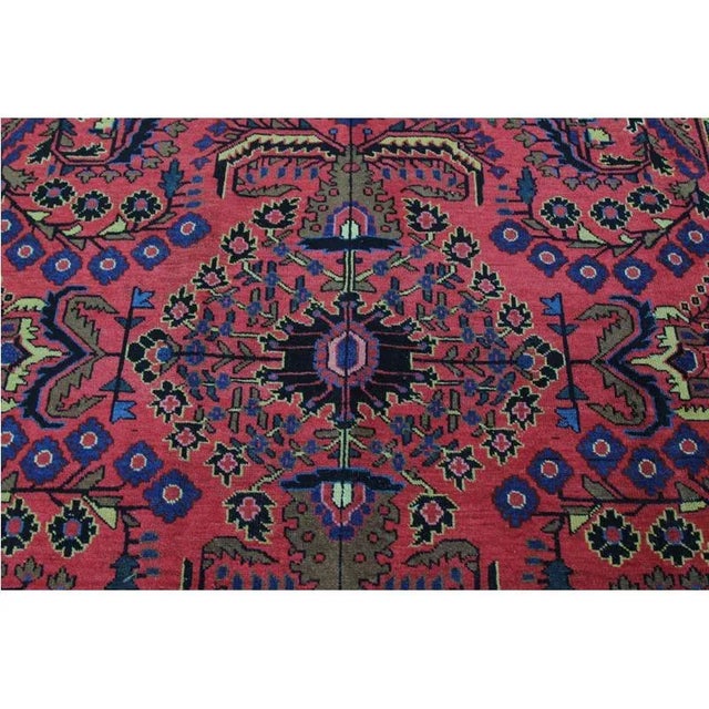 1920s Old Persian Mahal Area Rug 4’7″ X 7’0″ For Sale - Image 4 of 11