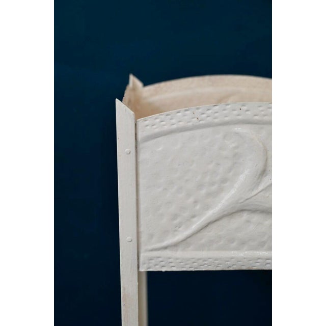 Antique Art Nouveau Metal Planter, France, 1900s For Sale - Image 10 of 16