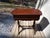 Vintage Mahogany Duncan Phyfe Style Flip Top Writing Spinet Desk Console Table For Sale - Image 12 of 12