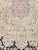 Mid 20th Century Semi-Antique Kerman Carpet, Handmade Persian Wool Rug, Navy, Ivory, Blue, Pink For Sale - Image 5 of 12