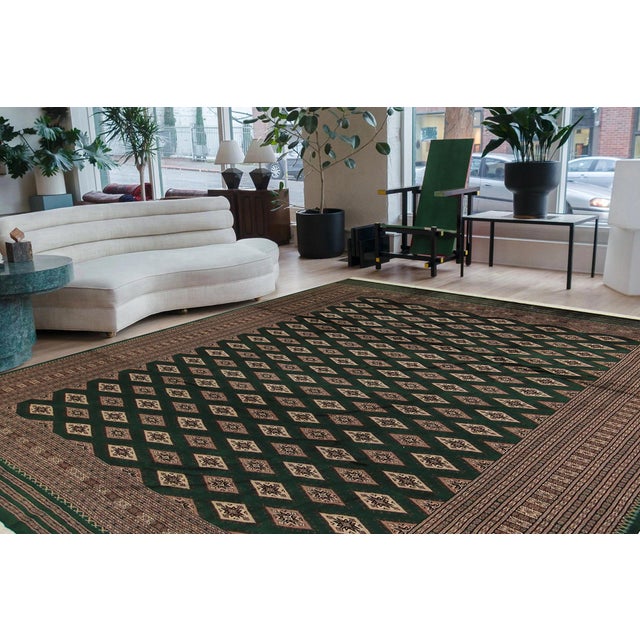 Transform your home’s interior with a stunning hand-knotted Bokhara rug. Each rug is meticulously crafted with intricate...