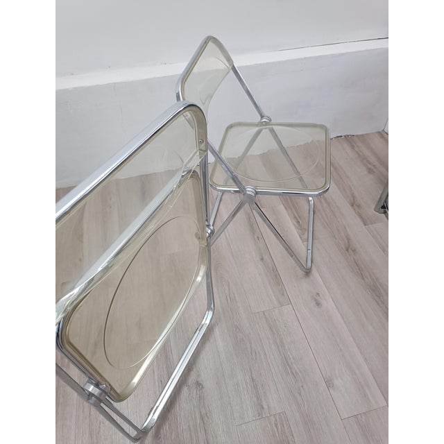 Plia Chairs by Giancarlo Piretti for Anonima Castelli, 1967, Set of 2 For Sale - Image 11 of 16