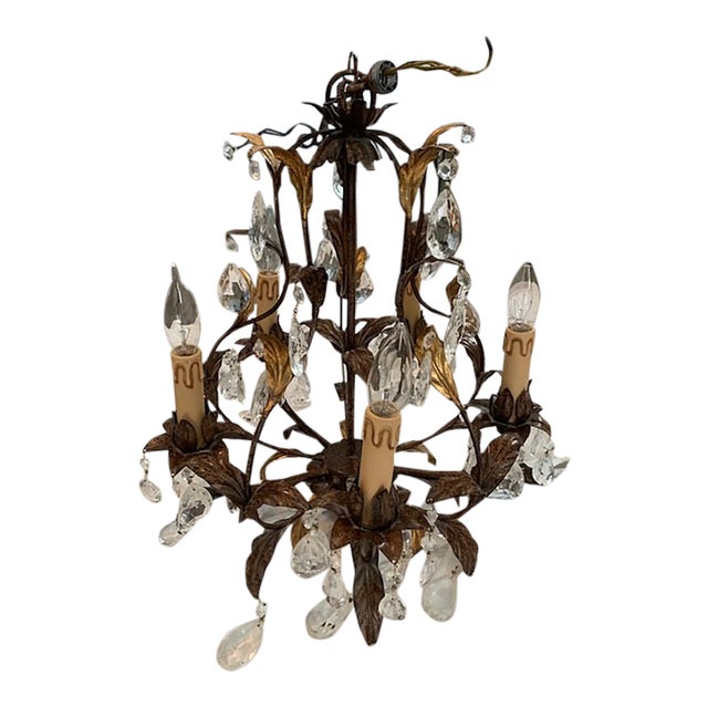 Italian Regency Style Chandelier For Sale