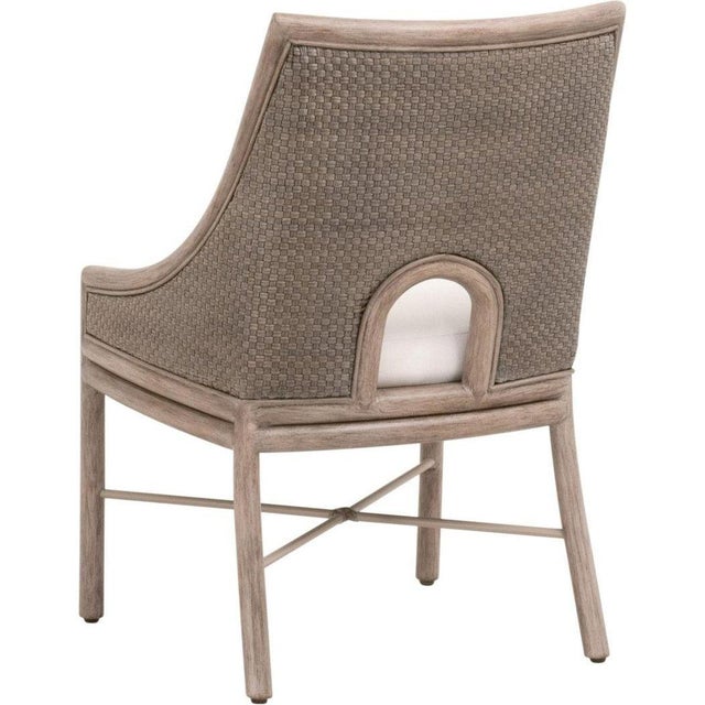 Essentials For Living Adamo Performance Fabric Armless Dining Chair - Set of 2 For Sale - Image 9 of 9