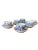 Antique Blue Onion Meissen Teichert Set of Teacups for 6 - 12 Pieces For Sale In New York - Image 6 of 9