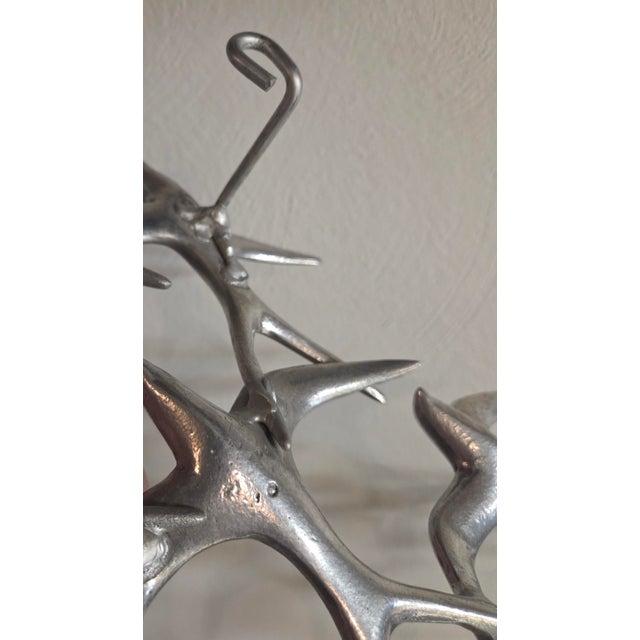 Curtis Jere, Birds in Flight Wall Sculpture, 1979, Aluminum For Sale - Image 3 of 8