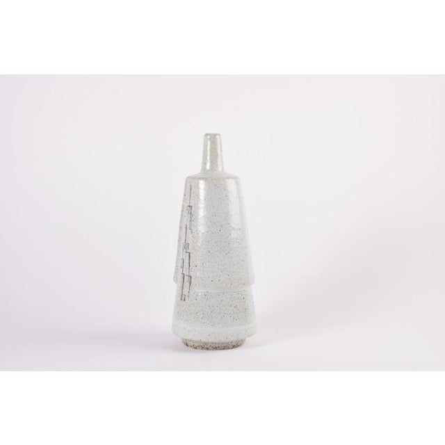 Tall Danish Sculptural Vase by Melike Abasiyanik for Royal Copenhagen, 1960s For Sale - Image 3 of 11
